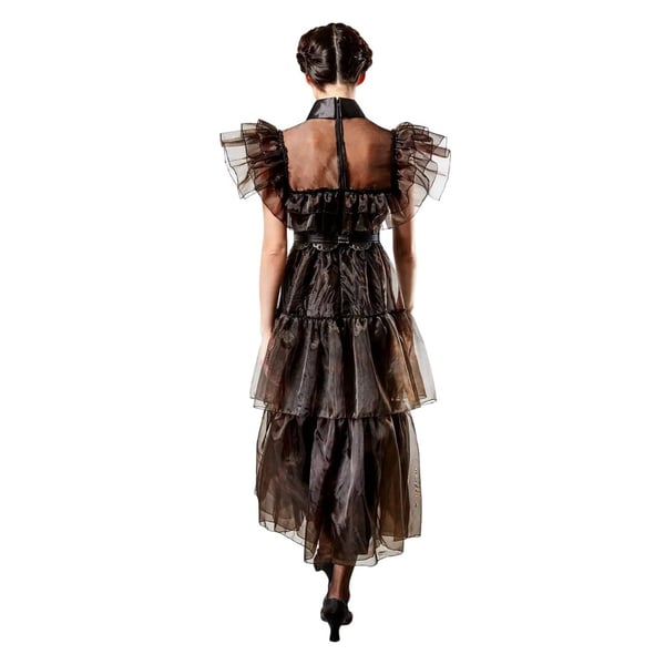 Wednesday Womens/Ladies Rave ´N Dance Wednesday Addams Costume Dress