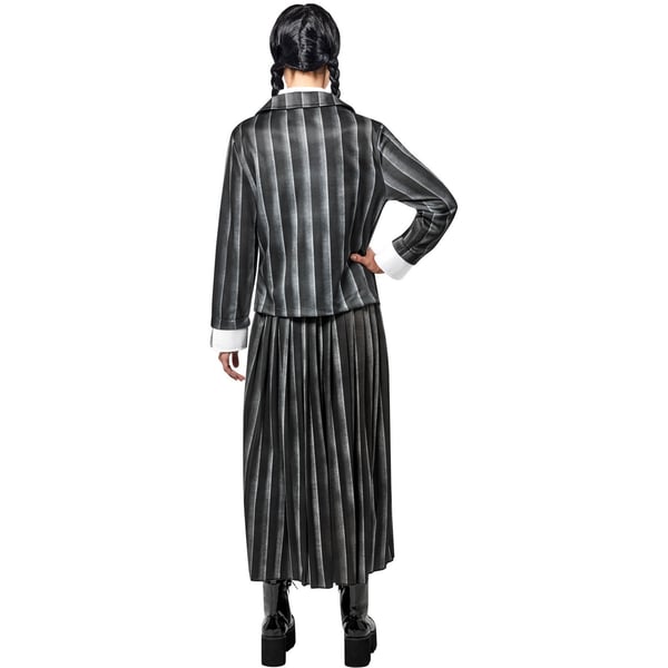 Wednesday Womens/Ladies Nevermore Academy School Uniform Costume Set