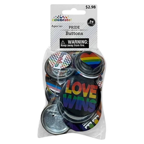 Pride Rainbow Badge (Pack of 24)