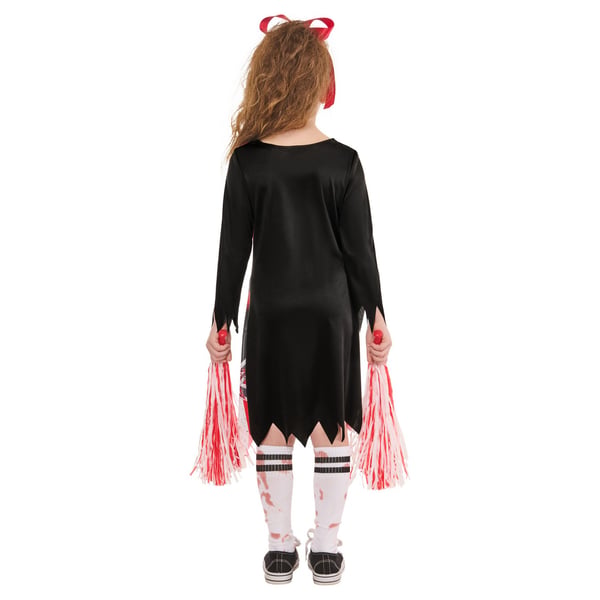 Bristol Novelty Tyttöjen Zombie Cheerleader -asu
