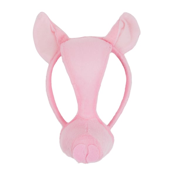 Bristol Novelty Unisex Pig Mask On Headband With Sound (Batteries Included)