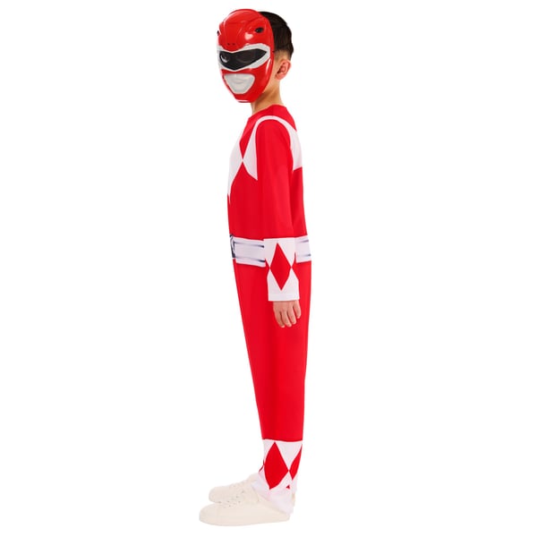 Mighty Morphin Power Rangers Lasten Punainen Power Ranger -asu