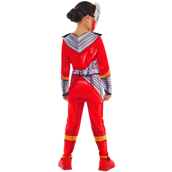 Power Rangers Childrens/Kids Cosmic Fury Red Power Ranger Costume