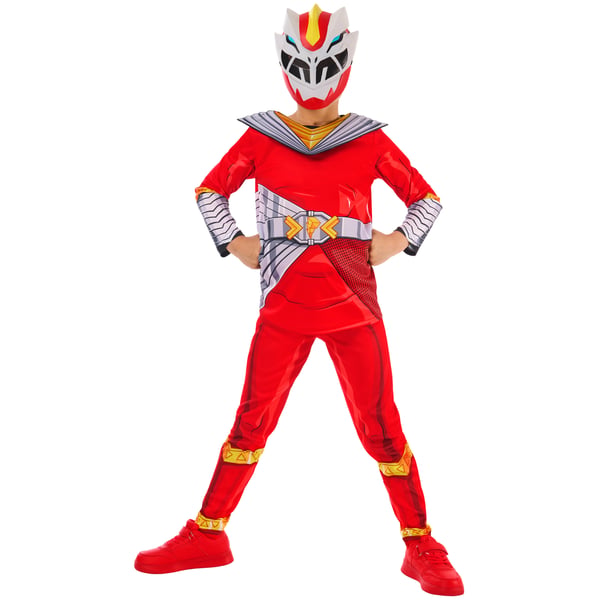 Power Rangers Childrens/Kids Cosmic Fury Red Power Ranger Costume