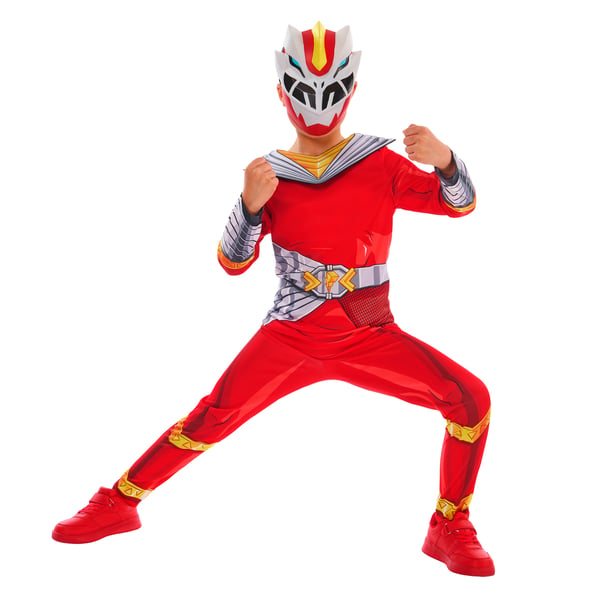 Power Rangers Childrens/Kids Cosmic Fury Red Power Ranger Costume