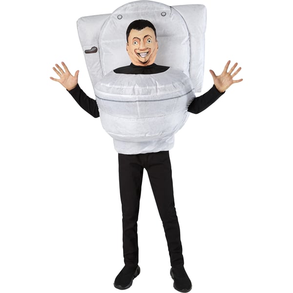 Skibidi Toilet Childrens/Kids Costume Headpiece Skibidi Toilet Childrens/Kids Costume Headpiece