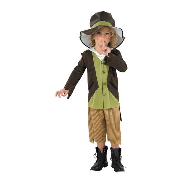 Bristol Novelty Childrens/Kids Pickpocket Victorian Costume Set