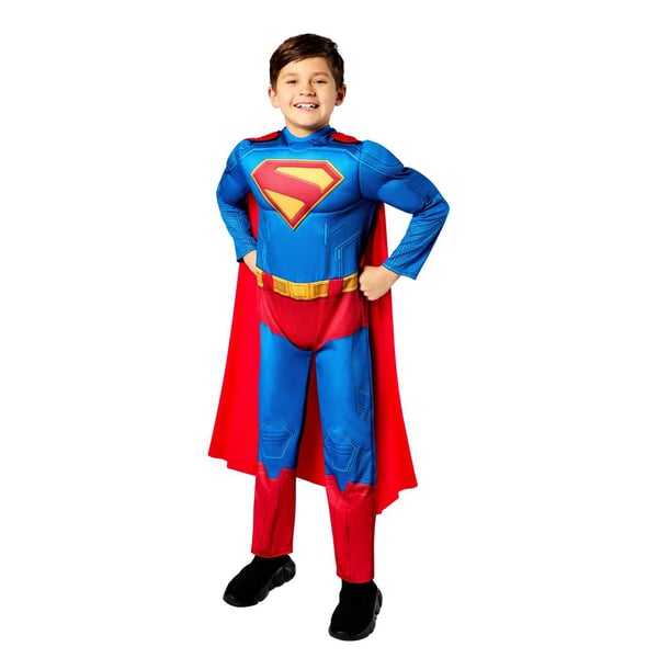 Superman Børne/børn Deluxe kostume