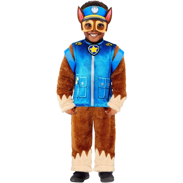 Paw Patrol Childrens/Kids Deluxe Chase Costume