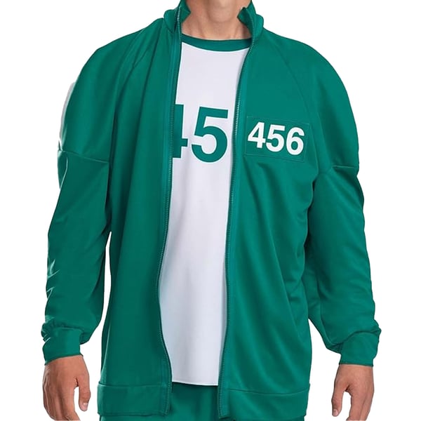 Squid Game Unisex Adult Player 456 Costume