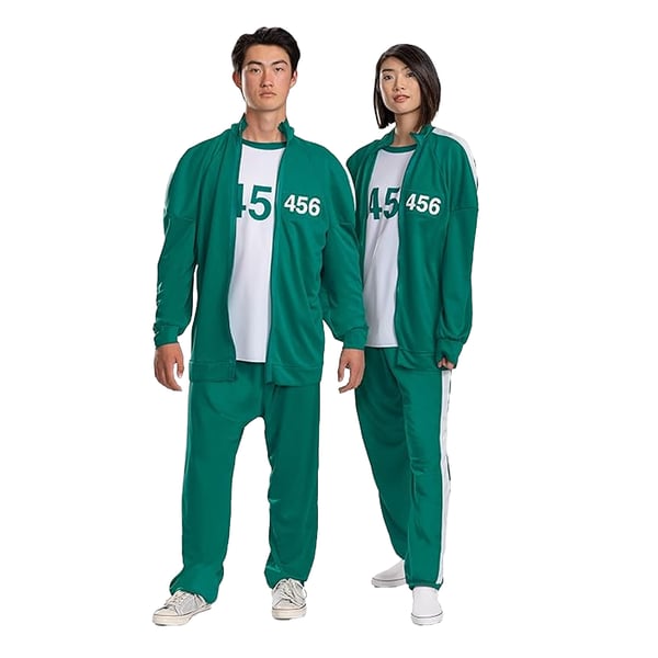 Squid Game Unisex Adult Player 456 Costume