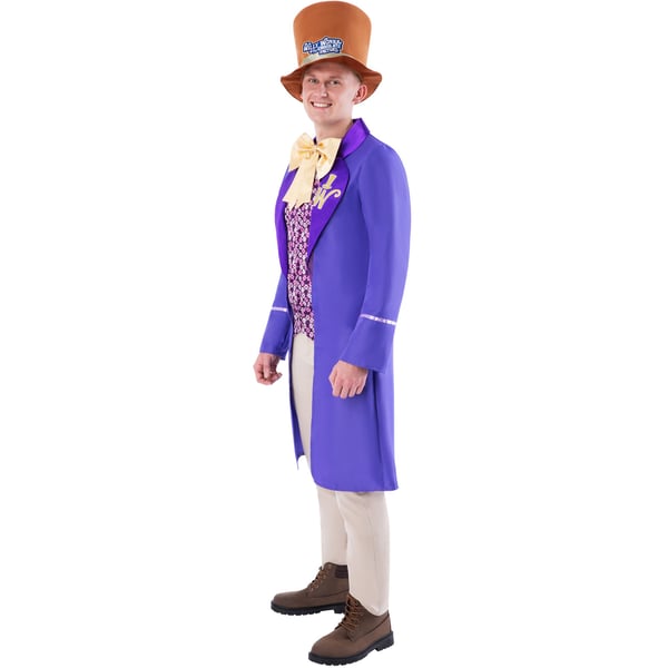 Willy Wonka & Suklaatehdas Miesten Willy Wonka -asu