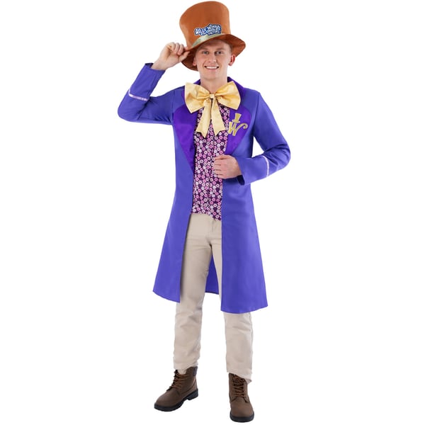 Willy Wonka & Suklaatehdas Miesten Willy Wonka -asu