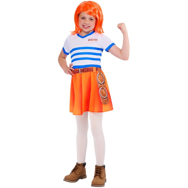 One Piece Lasten Nami Raidallinen Asusetti