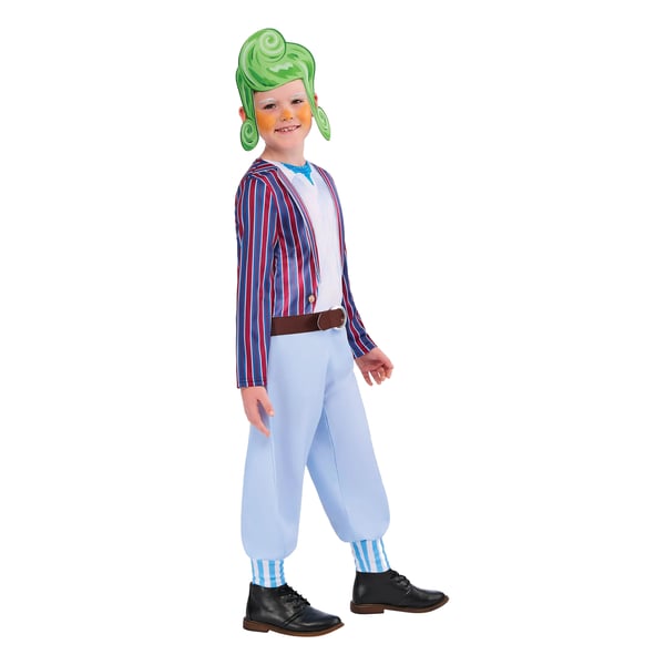 Wonka Childrens/Kids Oompa Loompa Jumpsuit Set