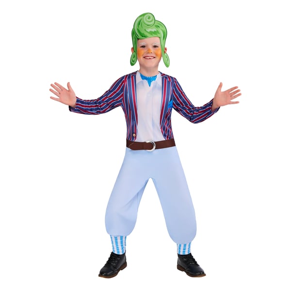 Wonka Childrens/Kids Oompa Loompa Jumpsuit Set