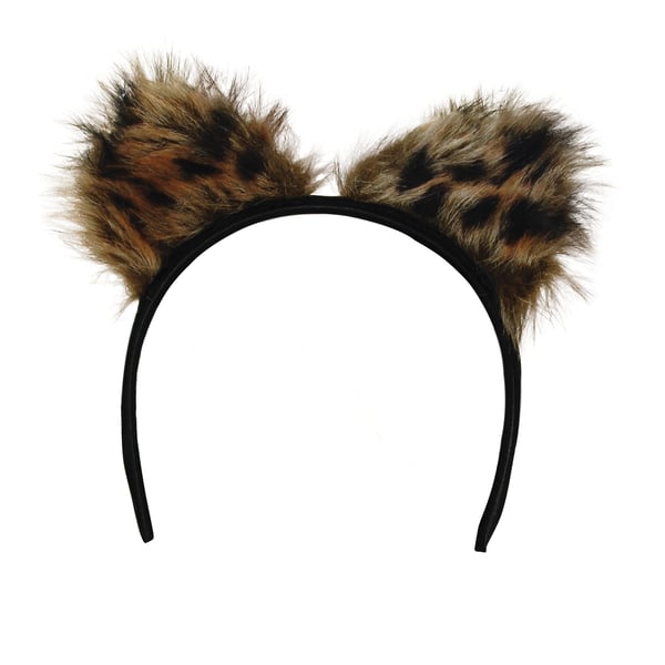 Bristol Novelty Unisex Vuxna Feline Fantasy Leopardöron