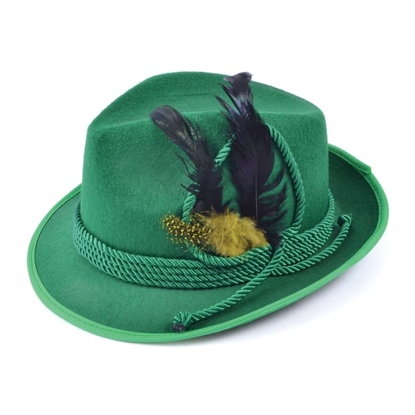 Bristol Novelty Unisex filthue med fjer