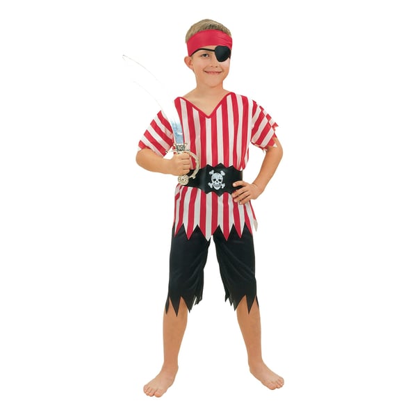Bristol Novelty Boys Jagged Pirate Costume