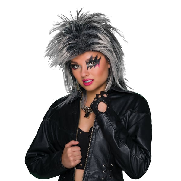 Bristol Novelty Kvinder/Damer Foxy Rocker Paryk