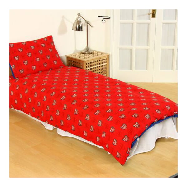Arsenal FC Pulse Reversible Duvet And Pillow Case Set