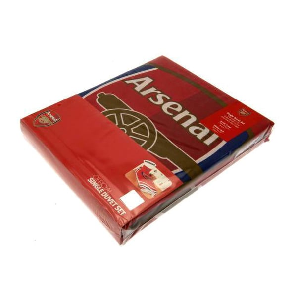 Arsenal FC Pulse Reversible Duvet And Pillow Case Set