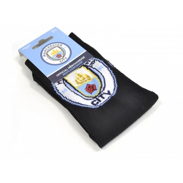Manchester City FC Childrens/Kids Crest Socks (1 Pair)