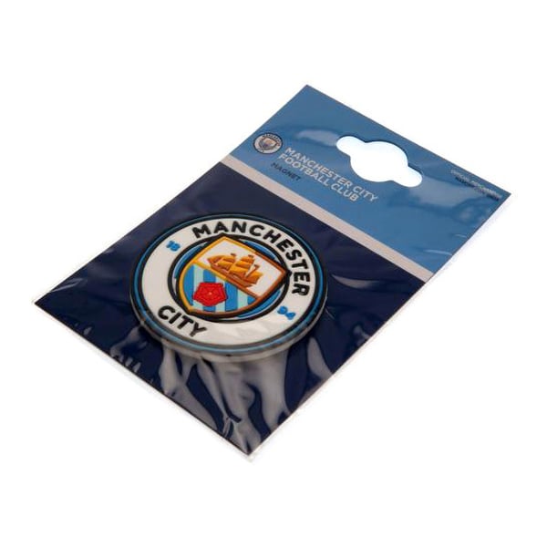 Manchester City FC Official Crest Fridge Magnet