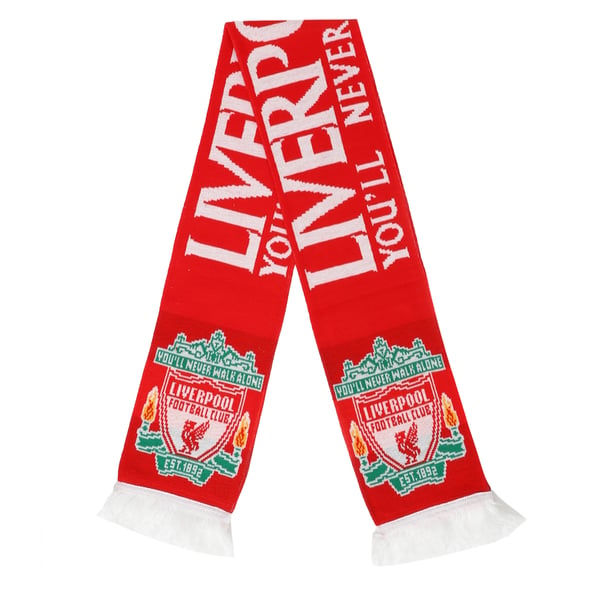 Liverpool FC Virallinen Kultastandardi 2018 Jacquard-neulehuivi