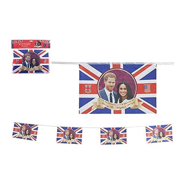 Royal Couple Rayon Flag With Grommets
