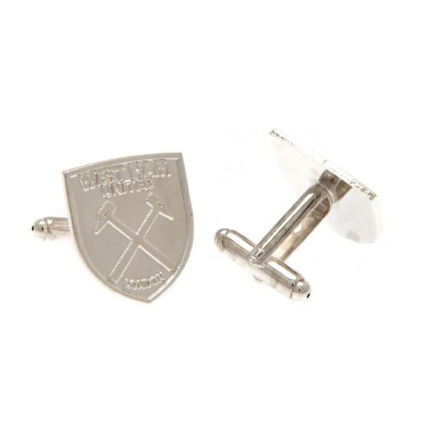 West Ham United FC Boxed Stainless Steel Cufflinks