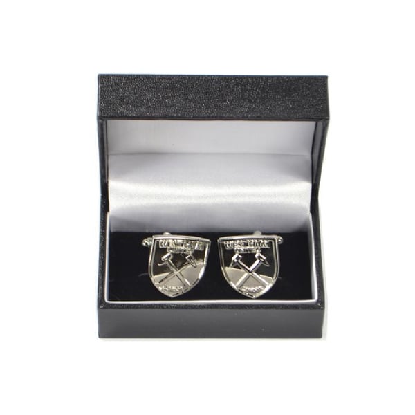 West Ham United FC Boxed Stainless Steel Cufflinks