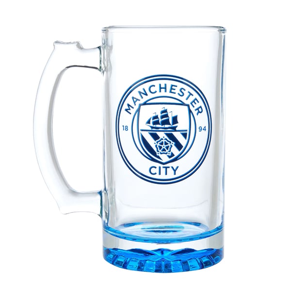 Manchester City FC Stein Pint Glass
