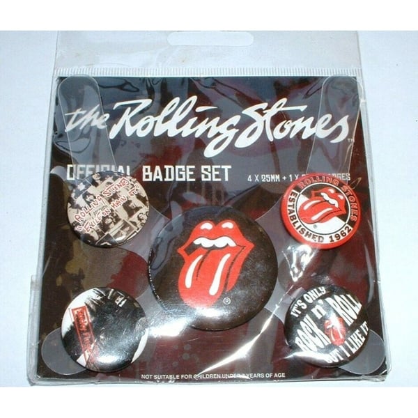 The Rolling Stones klassinen merkkisetti (5 kpl)