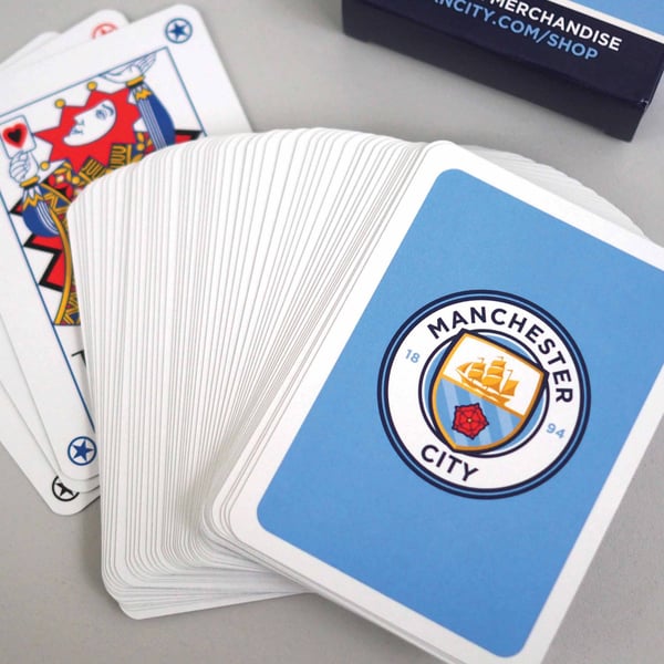Manchester City FC Playing Card Deck