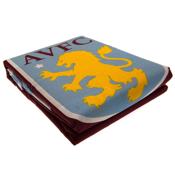 Aston Villa FC Pulse Reversible Duvet Cover Set