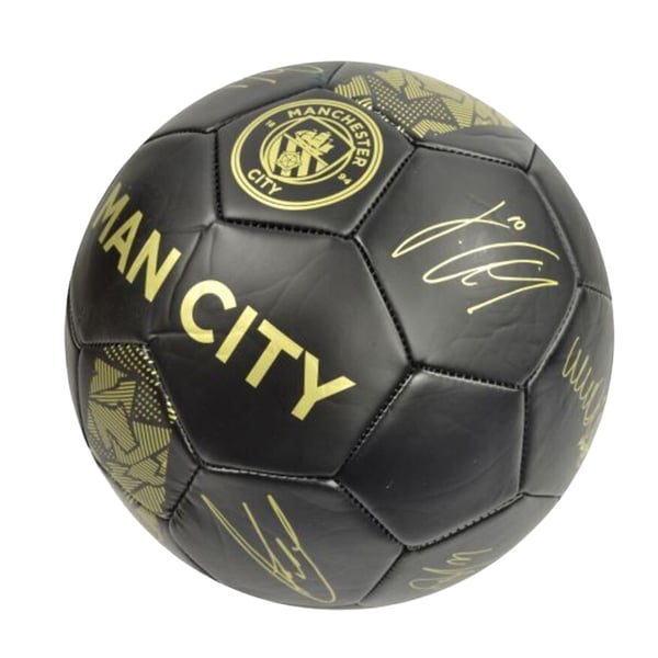 Manchester City FC Phantom Signature Faux Leather Football