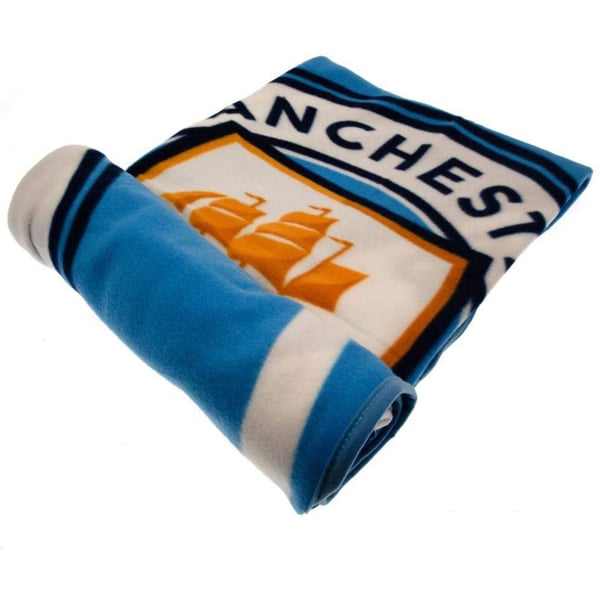 Manchester City FC Fleece Pulse Blanket