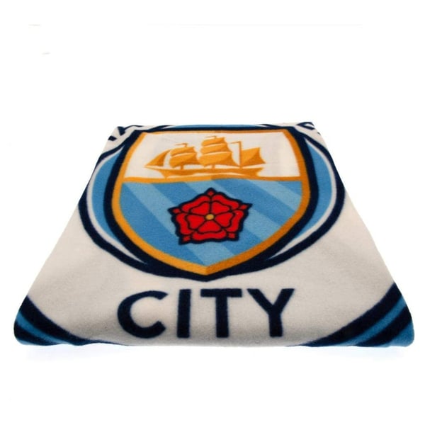 Manchester City FC Fleece Pulse Blanket