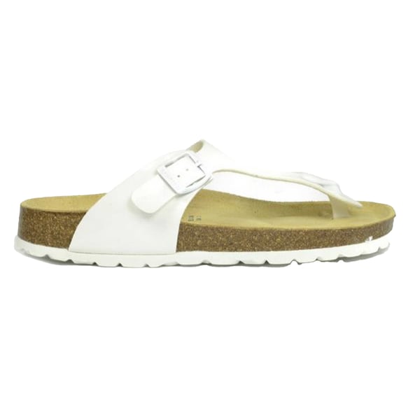 Sanosan Womens/Ladies Geneve Lacquered Leather Sandals Sanosan Womens/Ladies Geneve Lacquered Leather Sandals