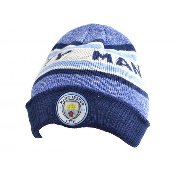 Manchester City FC Unisex Adult Beanie