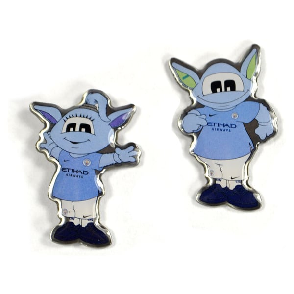 Manchester City FC Maskotbricka Set (2-pack)