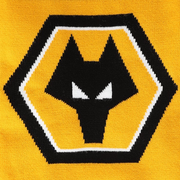 Wolverhampton Wanderers FC Strikket vinter tørklæde