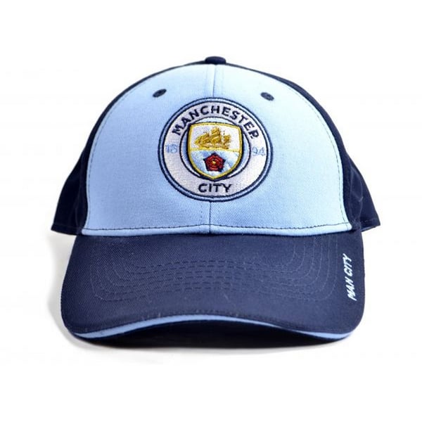 Manchester City FC Contrast Panel Baseball Cap