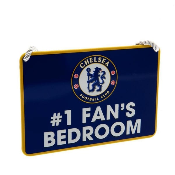Chelsea FC #1 Fans Bedroom Door Sign