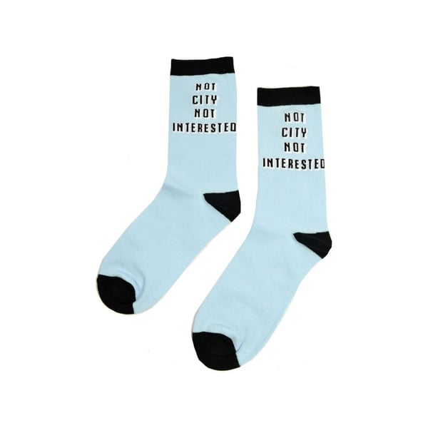 Team Direct Childrens/Kids Not City Not Interested Socks Team Direct Childrens/Kids Not City Not Interested Socks