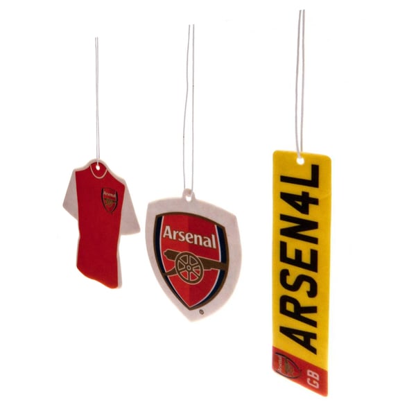Arsenal FC Hanging Air Freshener (Pack of 3)