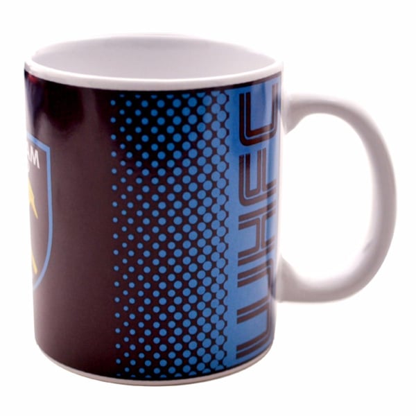 West Ham United FC Fade 325ml Mug