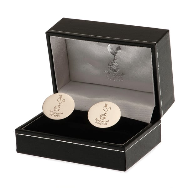 Tottenham Hotspur FC Round Stainless Steel Cufflinks