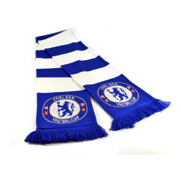 Chelsea FC Official Football Jacquard Bar Scarf